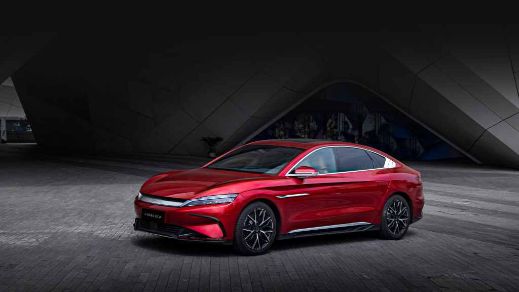 The New Dynasty: BYD Han EV is Redefining Executive Luxury.